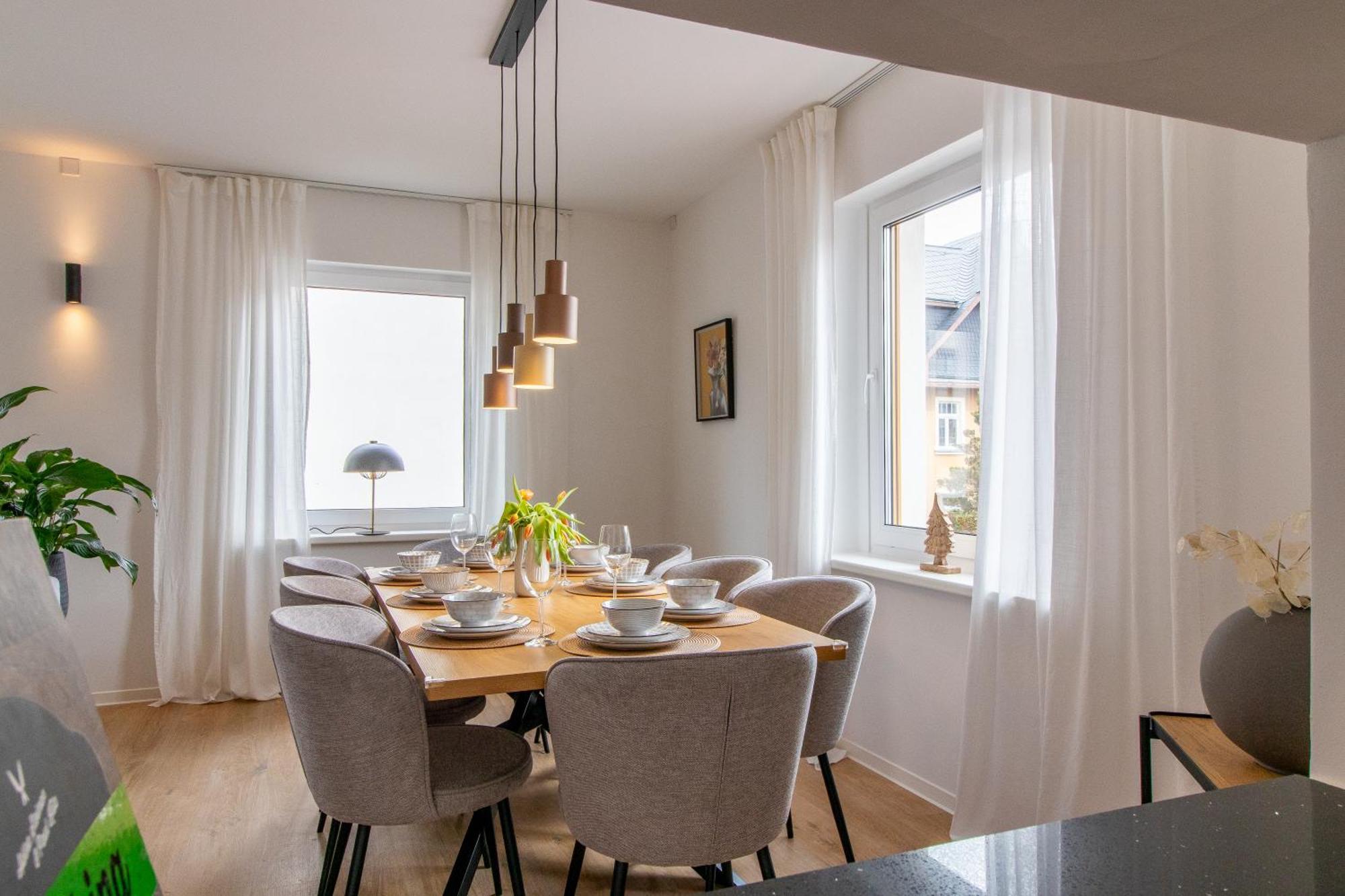 Stilvolles City-Apartment I Netflix I Wlan L Stellplatz I Zentral Schwarzenberg  Εξωτερικό φωτογραφία