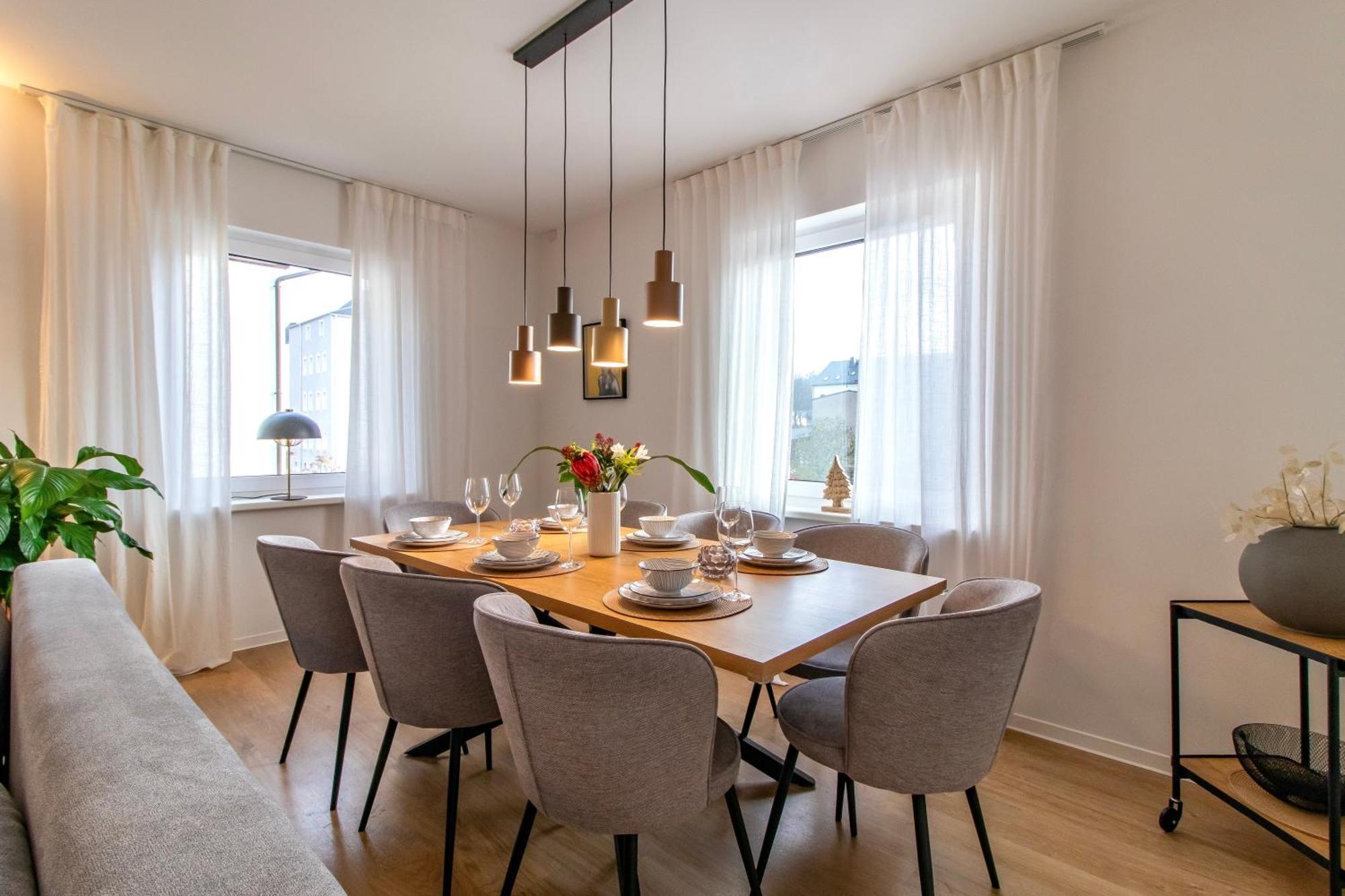Stilvolles City-Apartment I Netflix I Wlan L Stellplatz I Zentral Schwarzenberg  Εξωτερικό φωτογραφία